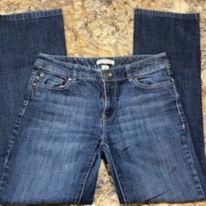 White House Black Market Jeans Bootcut Blanc